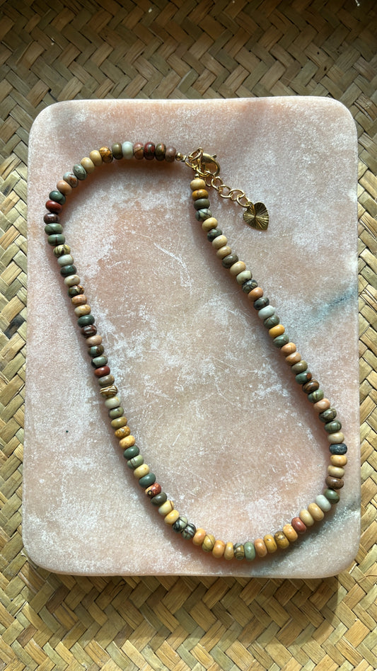 Earthy Edge Choker
