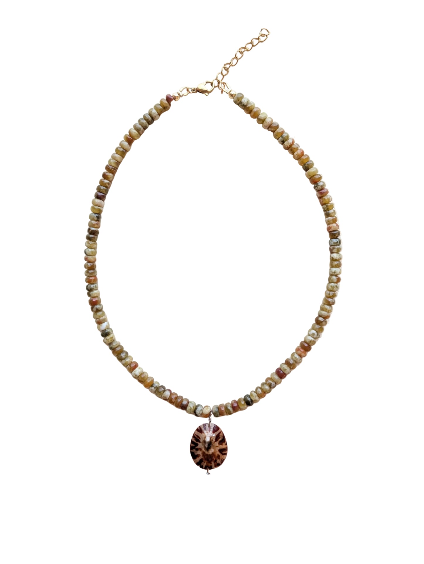 The Green Limpet Necklace